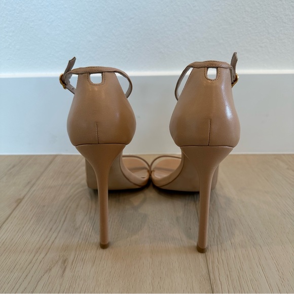 Stuart Weitzman Nudist Heels, Adobe Leather - Picture 12 of 16